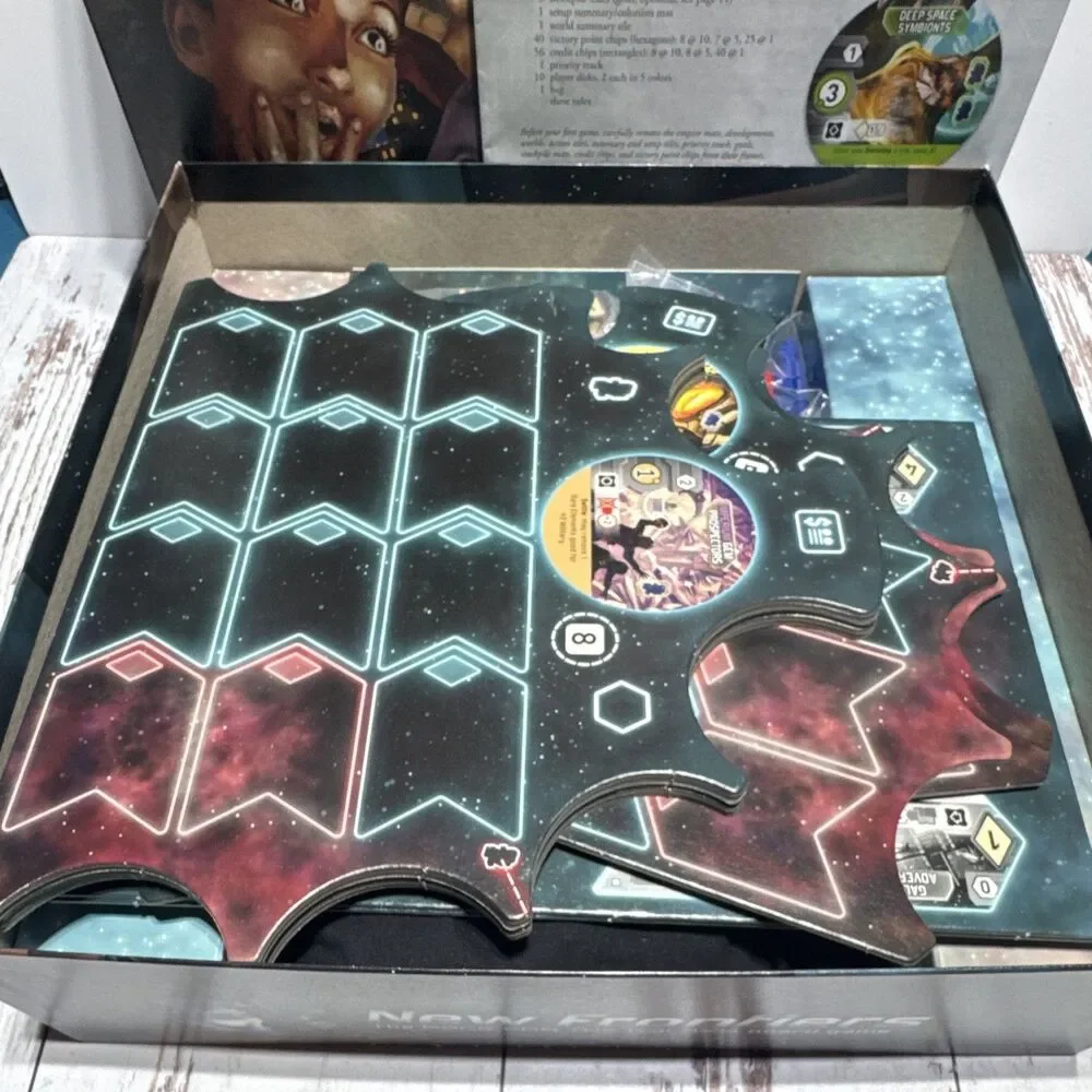 Rio Grande Games New Frontiers Space Board Game 2-5P Ages 14+ 2018